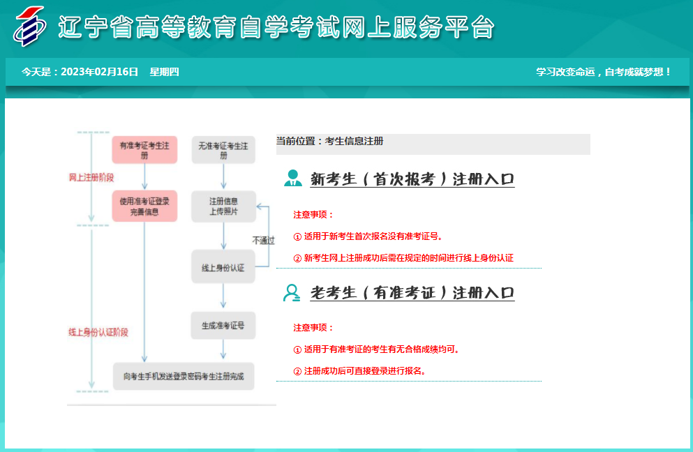 2023年4月辽宁省阜新市自考报名入口 2023年4月辽宁省阜新市自考报名入口