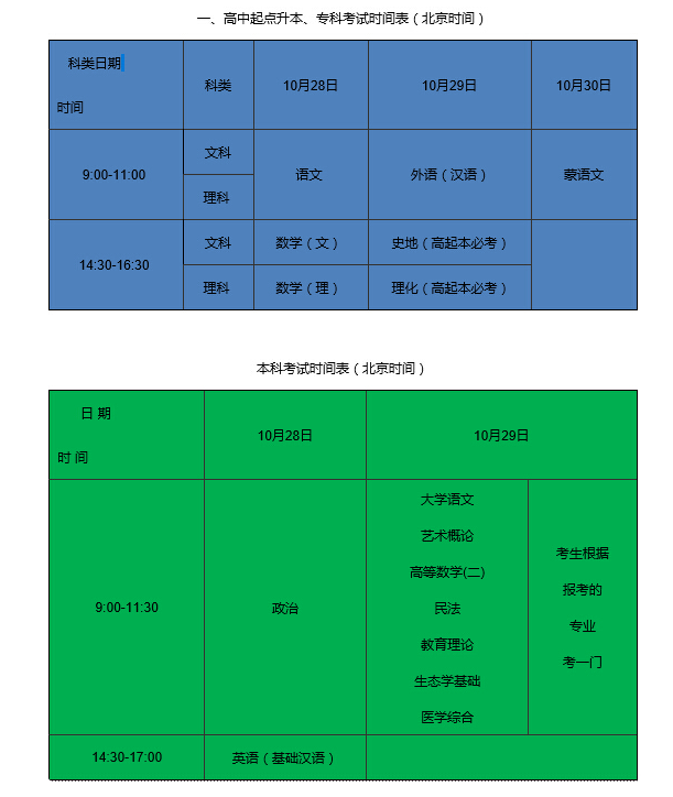 2017新疆成人高考考试时间? 2017新疆成人高考考试时间?