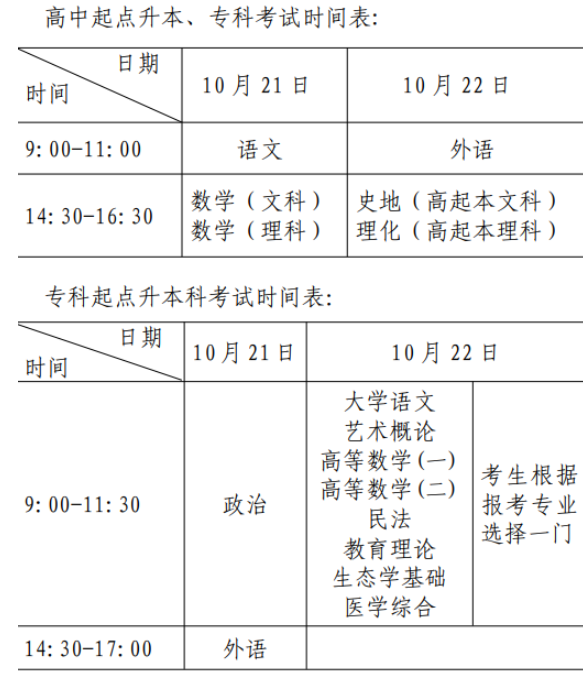 上海成人高考今年考试时间? 上海成人高考今年考试时间?