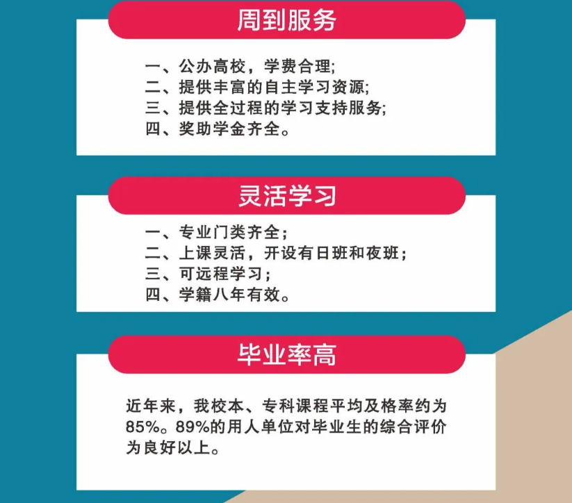 广州开放大学2024年春季开放教育招生简章