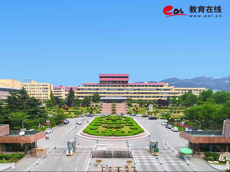 青岛大学继续教育学院校园风光