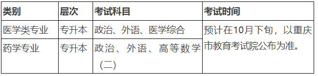 重庆医科大学2024年成人高等教育招生简章 重庆医科大学2024年成人高等教育招生简章