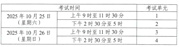 2025年10月湖南省益阳市自考考试安排 2025年10月湖南省益阳市自考考试安排