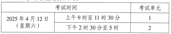 2025年4月湖南省自考考试安排 2025年4月湖南省自考考试安排