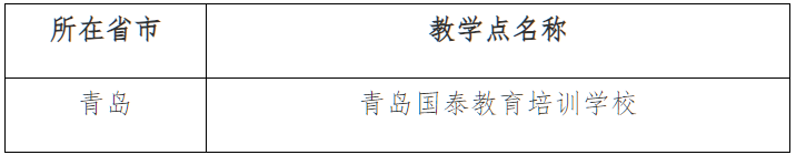 山东理工大学关于高等学历继续教育校外教学点设置的公示 山东理工大学关于高等学历继续教育校外教学点设置的公示