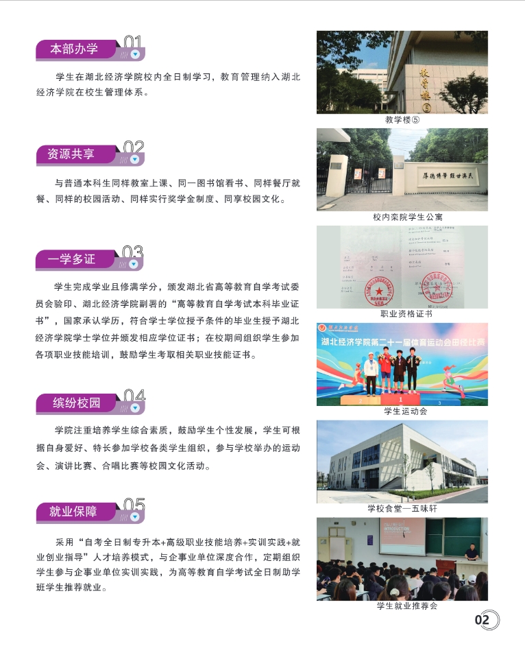 湖北经济学院2025级高等教育自学考试全日制专升本助学班招生简章
