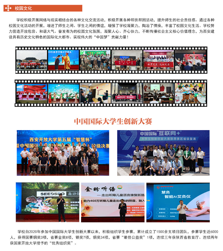 西安开放大学2025年秋季招生简章