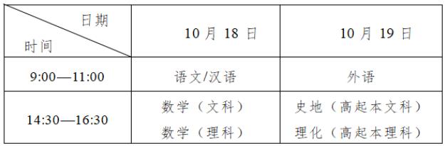 吉林省教育考试院:2025年全国成人高校招生统一考试时间表 吉林省教育考试院:2025年全国成人高校招生统一考试时间表