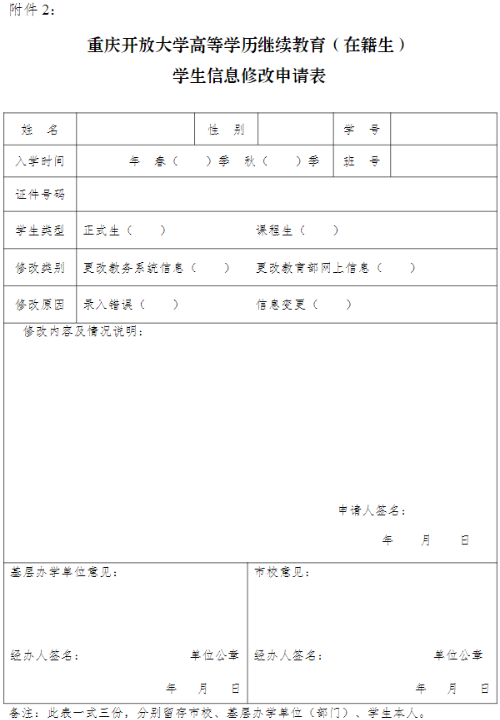 关于开展2026年春季学期高等学历继续教育学籍信息清理工作的通知