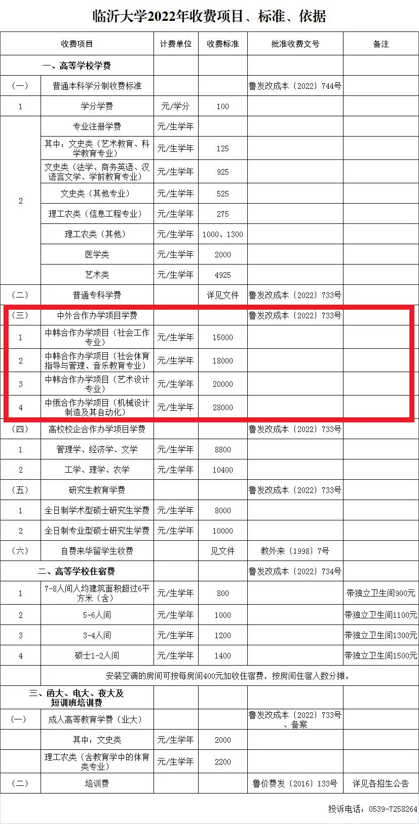 临沂大学申请韩国留学费用 临沂大学申请韩国留学费用