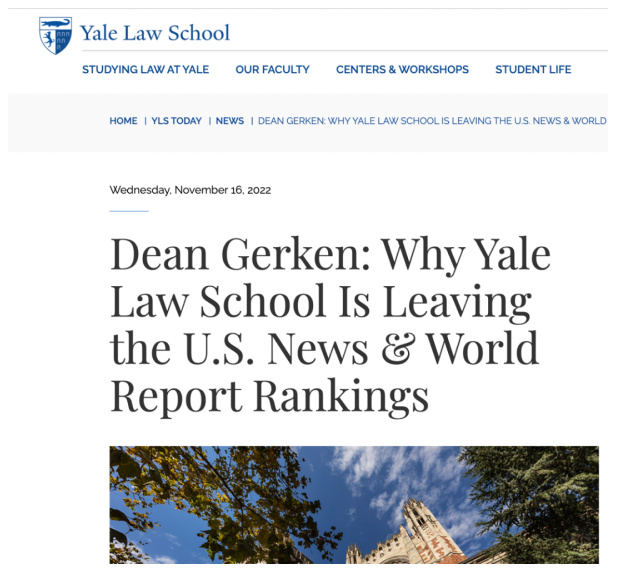 哪些院校要退出US News排名?6所世界名校法学院官宣退出US News排名 哪些院校要退出US News排名?6所世界名校法学院官宣退出US News排名