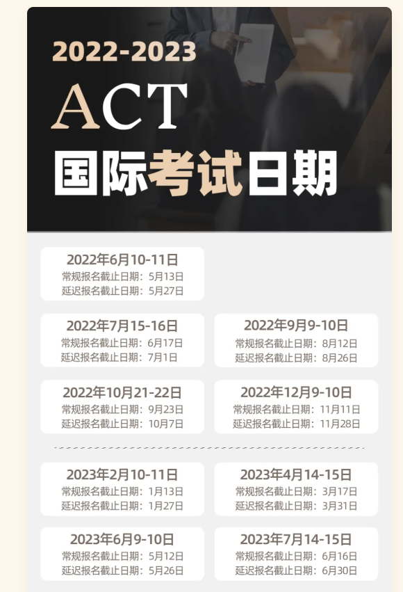 act2023考试费用 act2023考试费用