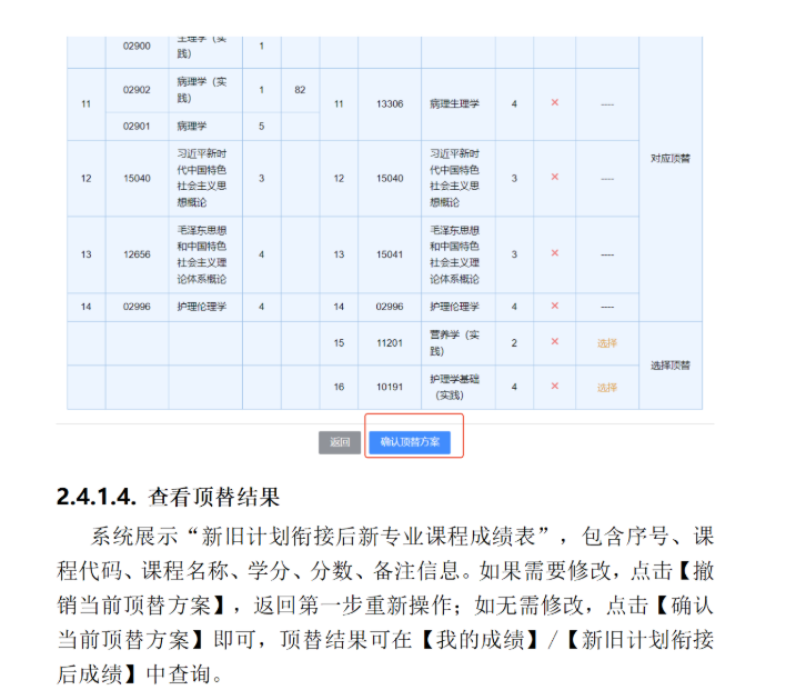 四川省高等教育自学考试新旧计划衔接 考生操作说明 四川省高等教育自学考试新旧计划衔接 考生操作说明